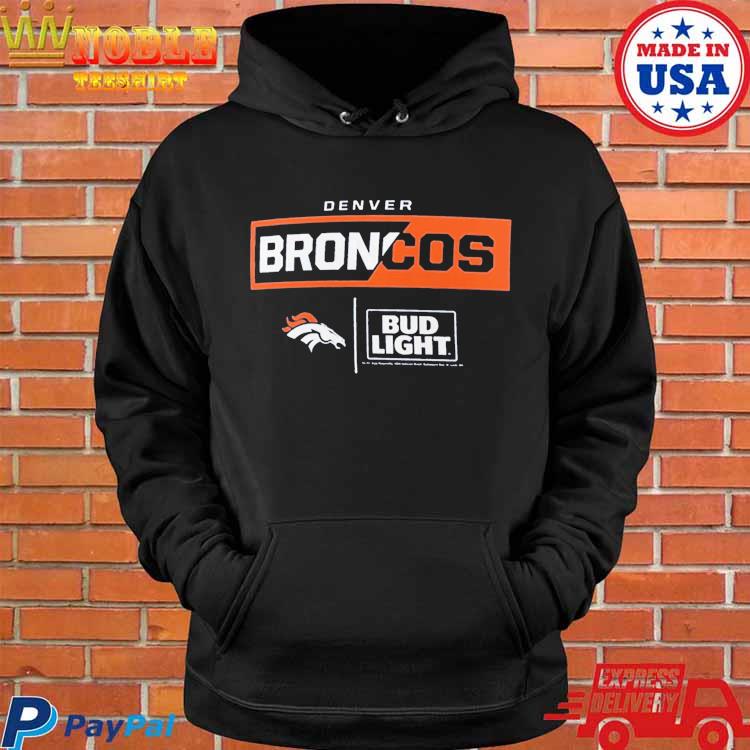 Denver Broncos Fanatics Branded Nfl X Bud Light T-shirt