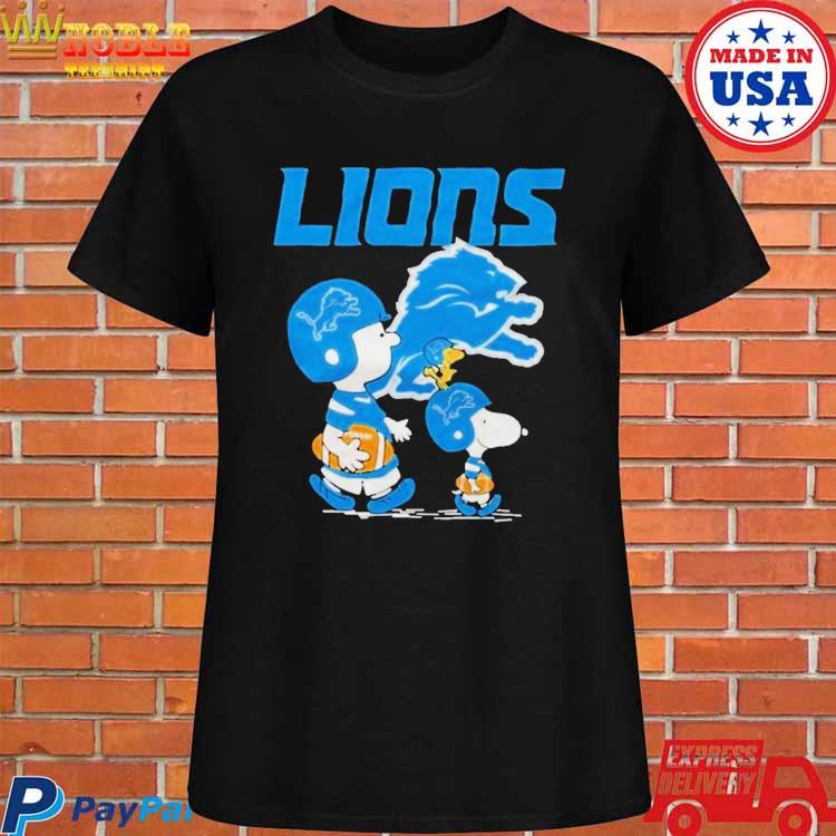 Detroit Lions Snoopy and Charlie Brown Peanuts shirt, hoodie