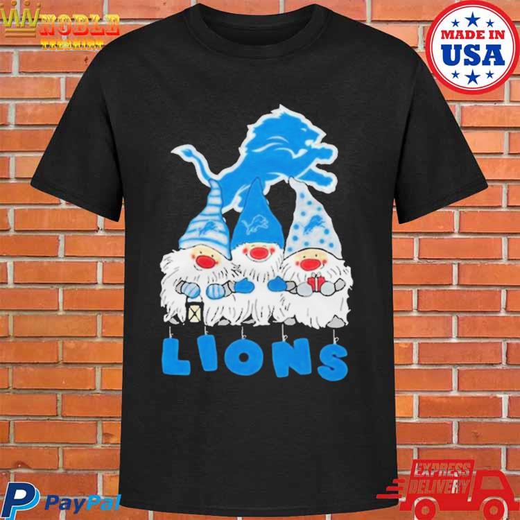 Official Detroit lions the gnomes Christmas T-shirt, hoodie, tank top,  sweater and long sleeve t-shirt