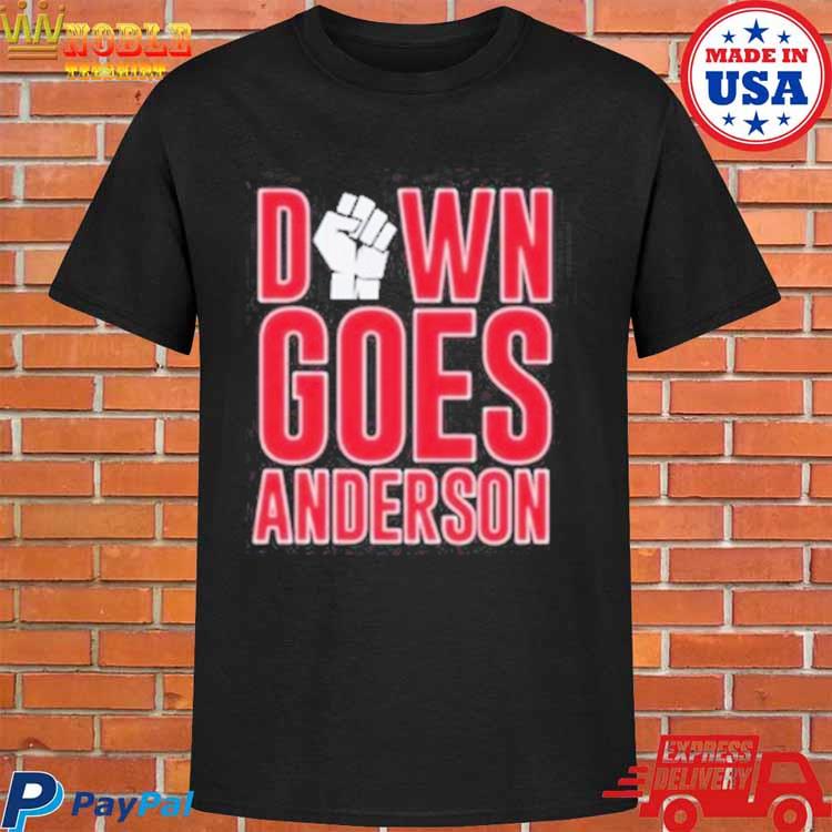 Down goes Anderson shirt: All you need to know about latest MLB