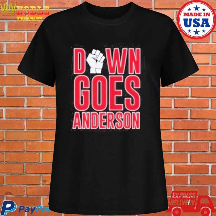 Down goes Anderson shirt: All you need to know about latest MLB