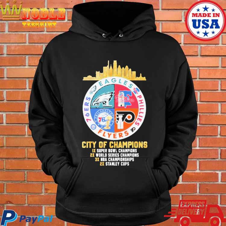 Philadelphia Eagles Phillies Flyers And 76ers City Of Champions