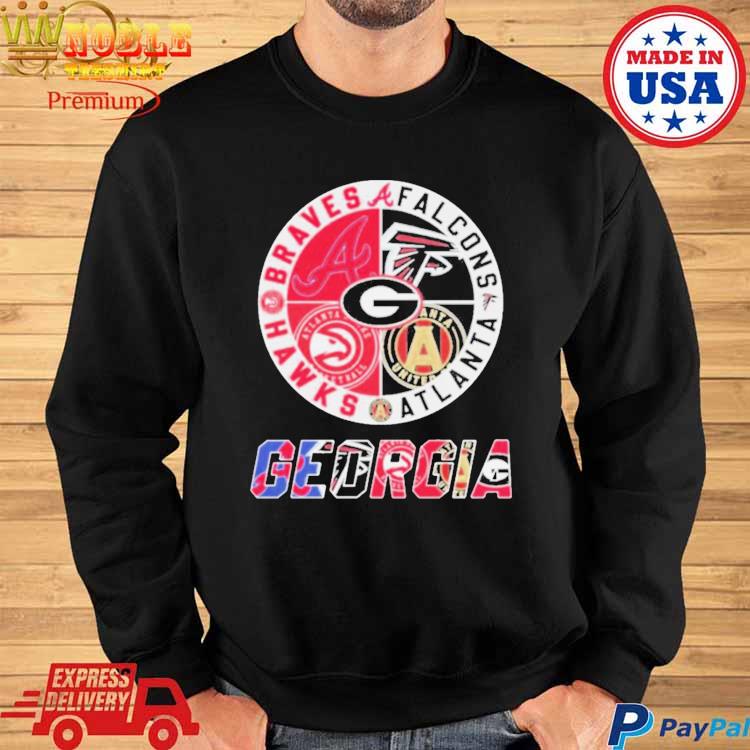 Georgia Bulldogs football and Atlanta Braves baseball shirt, hoodie,  sweater, long sleeve and tank top