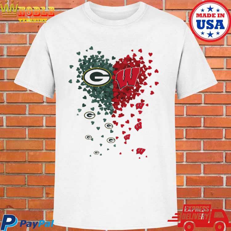 Official Heart Green Bay Packers shirt, hoodie, sweater and v-neck t-shirt