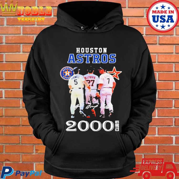 Houston Astros 2000 Hits Club Signature T-shirt - Shibtee Clothing