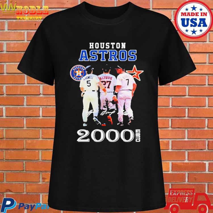 Houston Astros 2000 Hits Club Signature T-Shirt, hoodie