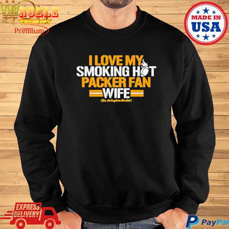 Official i love Green Bay Packers fan T-shirt, hoodie, sweater