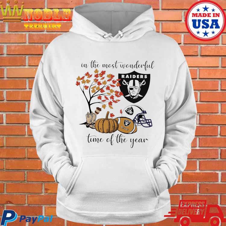 In The Most Wonderful Time Of The Year Las Vegas Raiders T-shirt,Sweater,  Hoodie, And Long Sleeved, Ladies, Tank Top