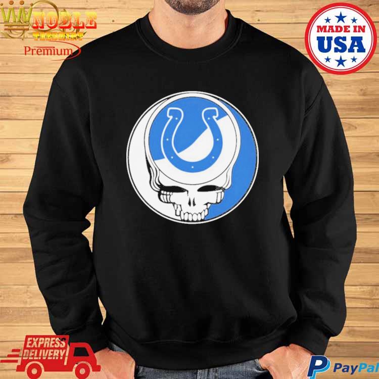 deadmansupplyco Vintage Football - Indianapolis Colts (White Colts Wordmark) T-Shirt