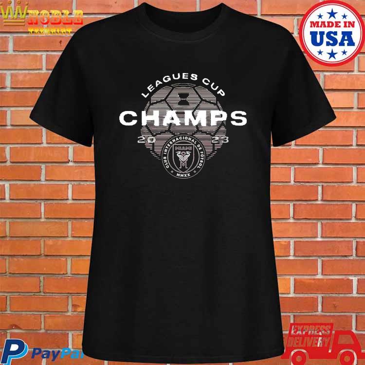 Official Inter miamI mls leagues cup champions 2023 T-shirt