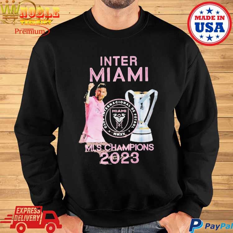 Official Inter miamI mls leagues cup champions 2023 T-shirt