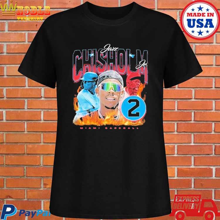 Official Jazz chisholm miamI marlins baseball retro '90s T-shirt, hoodie,  tank top, sweater and long sleeve t-shirt