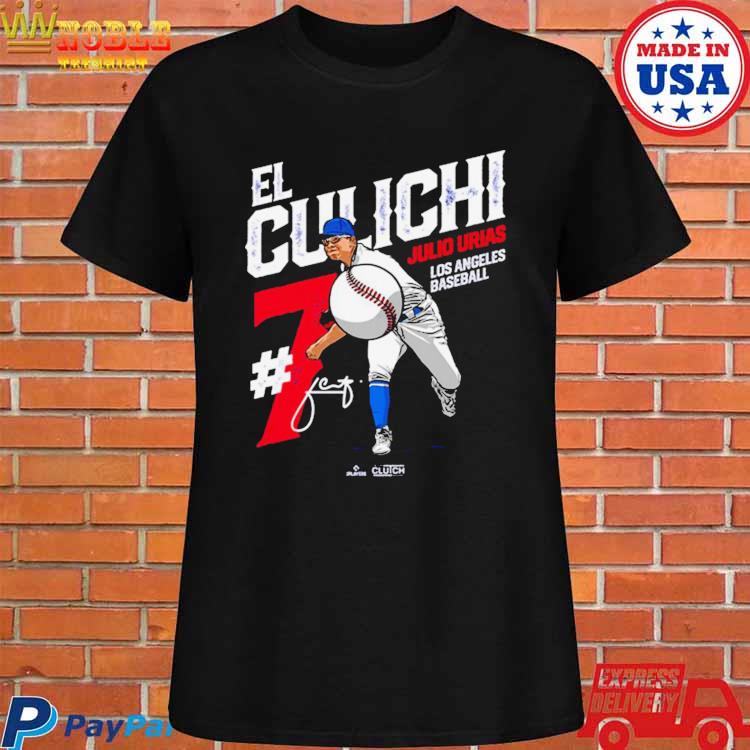 Official julio urias #7 el culichI los angeles baseball mlbpa