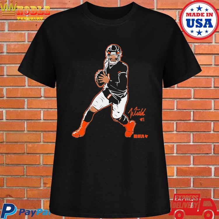 Justin Fields Superstar Pose Shirt - Shibtee Clothing