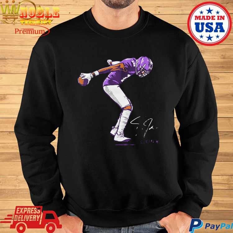 Official Justin jefferson superstar pose T-shirt, hoodie, tank top, sweater  and long sleeve t-shirt