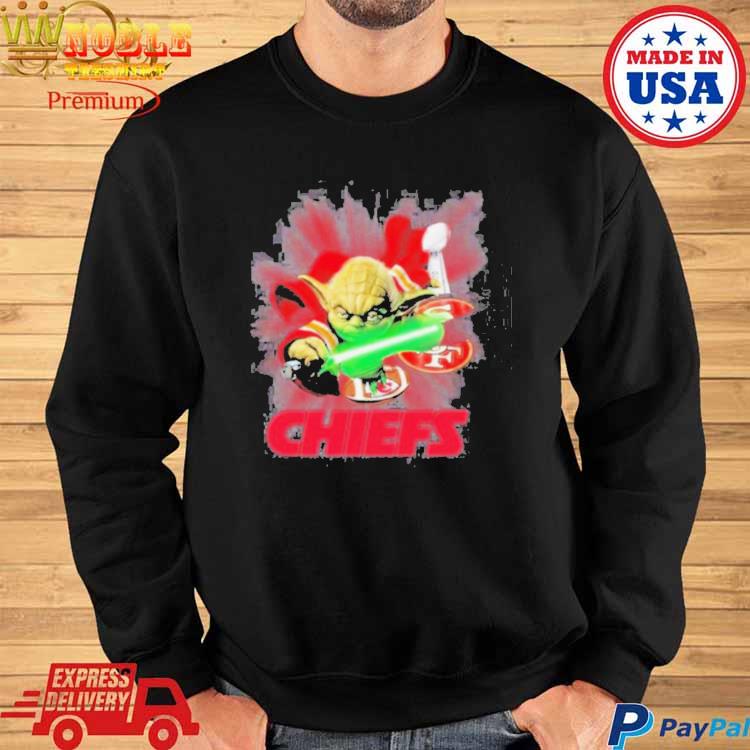 Baby Yoda Kansas City Chiefs merry Christmas shirt, hoodie, sweater and  v-neck t-shirt