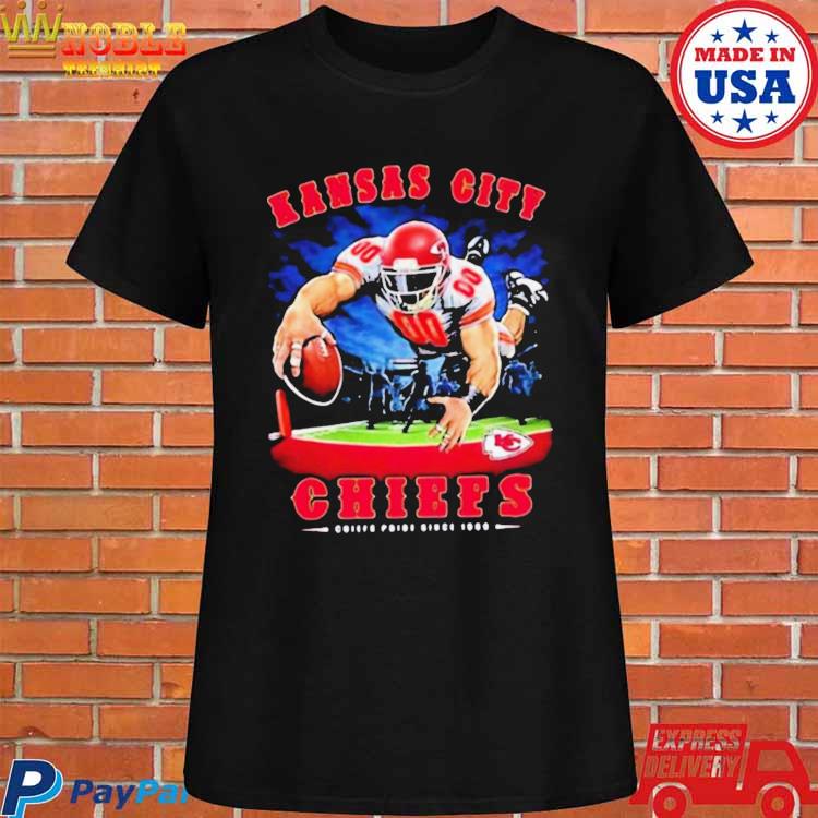 Official Kansas city Chiefs pride since 1960 art design T-shirt, hoodie,  tank top, sweater and long sleeve t-shirt