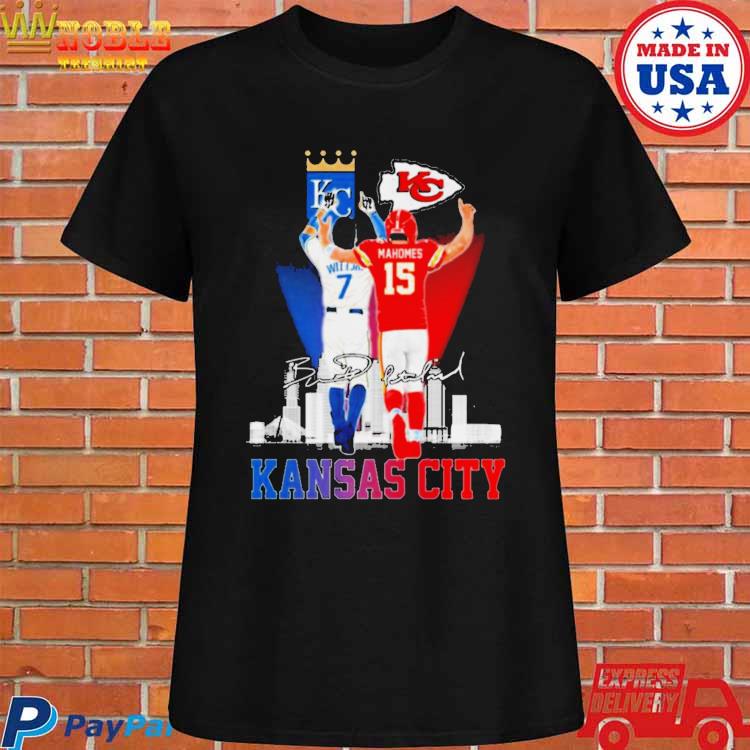 The Kansas City Patrick Mahomes Bobby Witt Jr. signatures Shirt, hoodie,  sweater, long sleeve and tank top