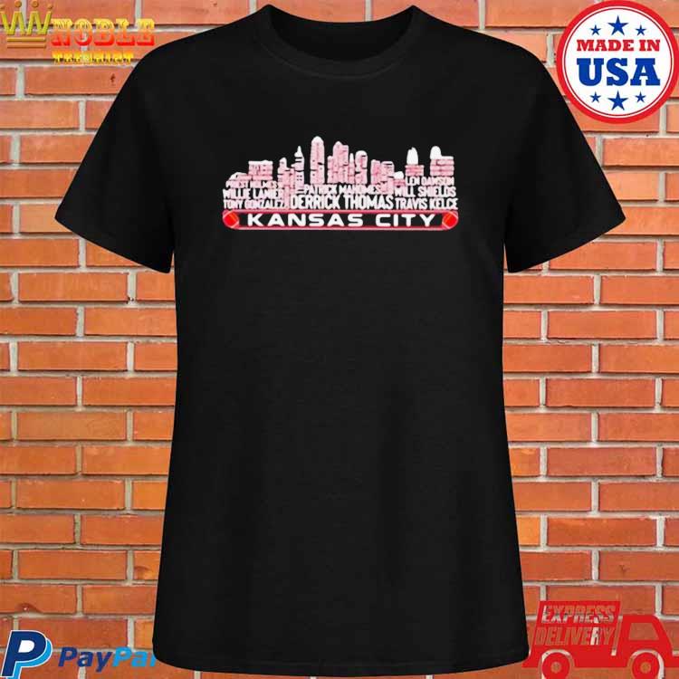 Kansas City Team Sport Legend Kansas City Chiefs Text Shirt