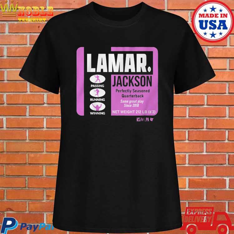 Lamar Jackson Perfectly Seasoned Shirt, hoodie, sweater, long