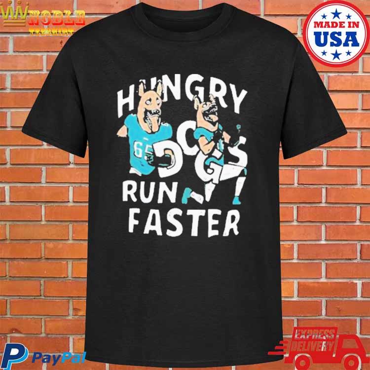 Lane johnson and chris long hungry dogs run faster shirt