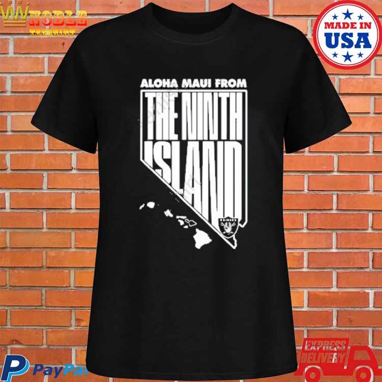 Aloha Maui From The Ninth Island Las Vegas Raiders Shirt - Shibtee