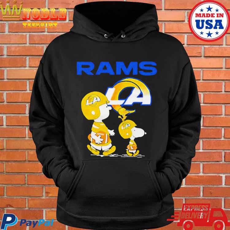 Los Angeles Rams Snoopy and Charlie Brown Peanuts shirt, hoodie