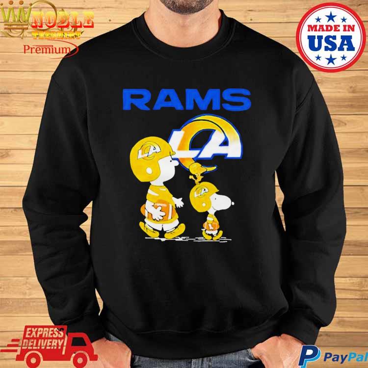 Los Angeles Rams Snoopy and Charlie Brown Peanuts shirt, hoodie