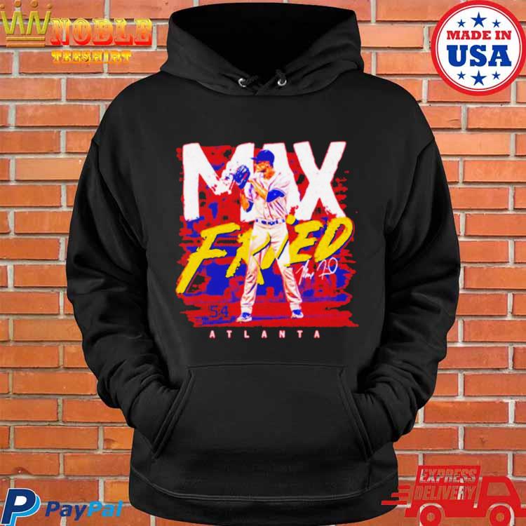 Official max Fried 54 Atlanta Braves MLBPA signature shirt, hoodie