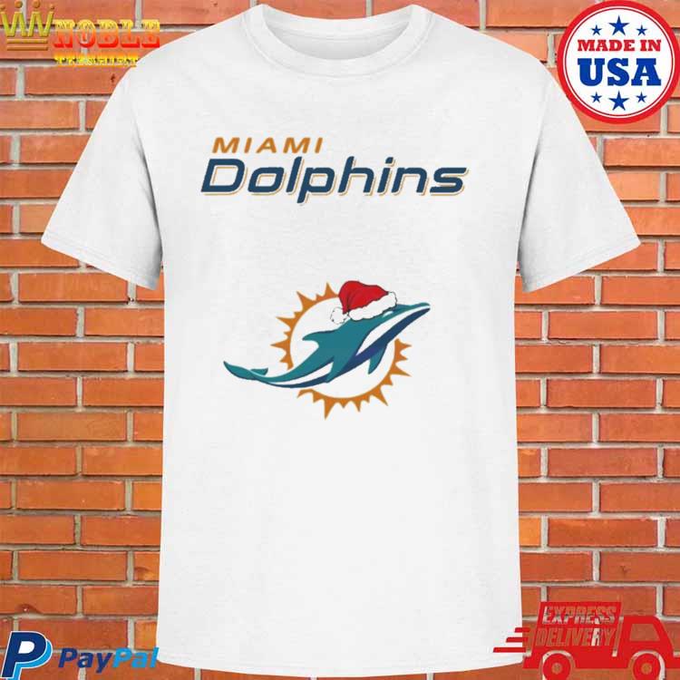 Official miami Dolphins NFL Christmas Logo Shirt - Limotees