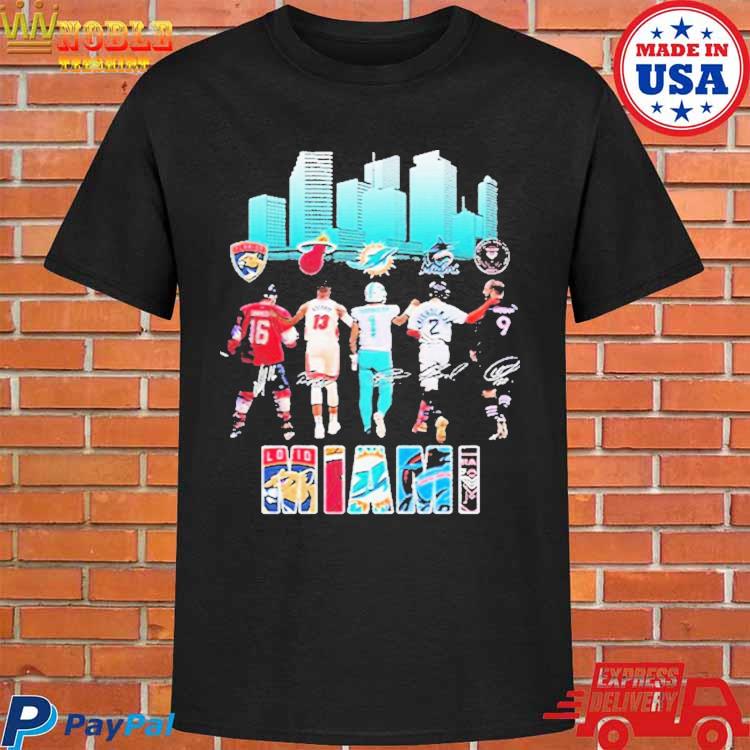 NEW Miami Dolphins Team Sport Legend Champions Unisex T-Shirt