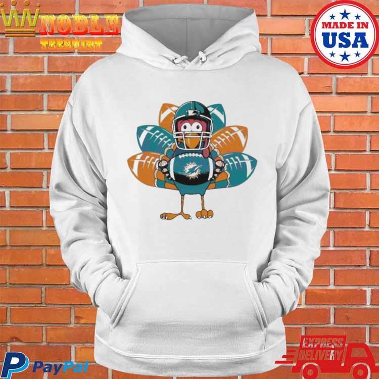 Miami Dolphins Turkey Thanksgiving Shirt - Peanutstee