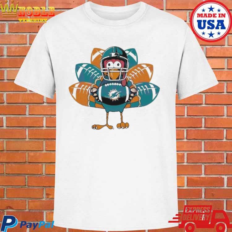 Official MiamI dolphins Turkey thanksgiving T-shirt, hoodie, tank top,  sweater and long sleeve t-shirt