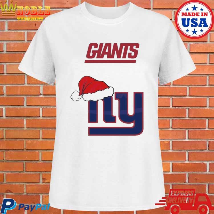 Official New york giants NFL Christmas logo 2023 T shirt - Limotees