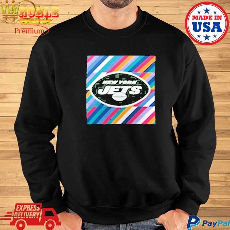 New York Jets Crucial Catch Sideline Men's Nike NFL T-Shirt.