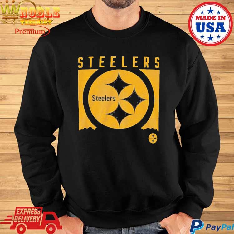 Nfl Team Apparel Youth Pittsburgh Steelers Liquid Camo T shirt