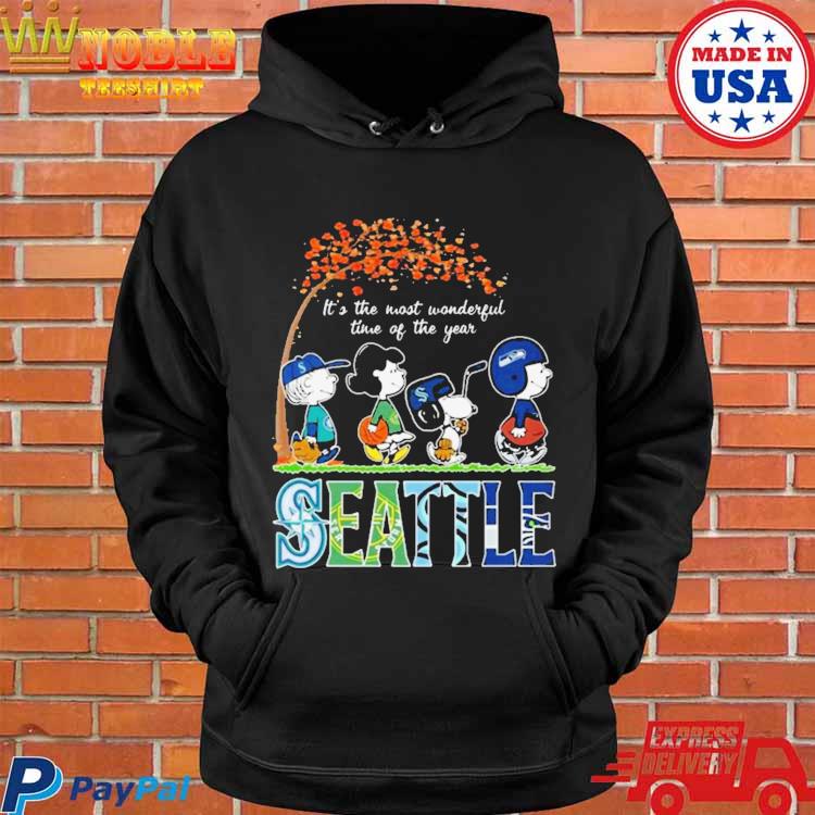 Seattle Seahawks Seattle Kraken Seattle Mariners 2023 logo shirt, hoodie,  sweater, long sleeve and tank top