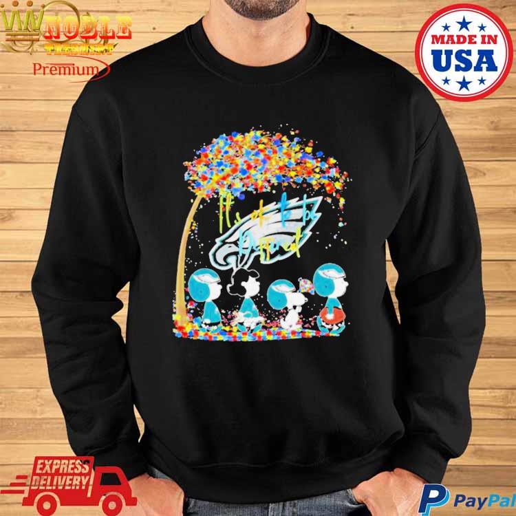 Philadelphia Eagles Autism it's ok to be different 2023 shirt, hoodie,  sweater and long sleeve