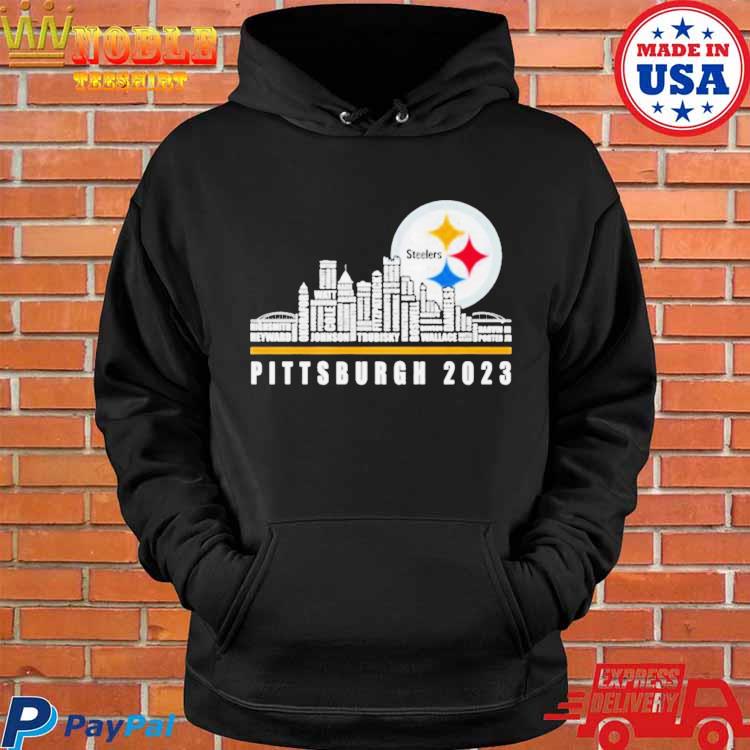 Official Pittsburgh Steelers Team Player Logo 2023 Shirt,, 44% OFF