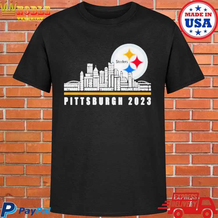 Official pittsburgh Steelers team player logo 2023 shirt, hoodie, sweater,  long sleeve and tank top