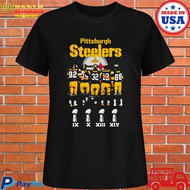 Pittsburgh Steelers Stall Worth Greene Harris Bradshaw Swann T