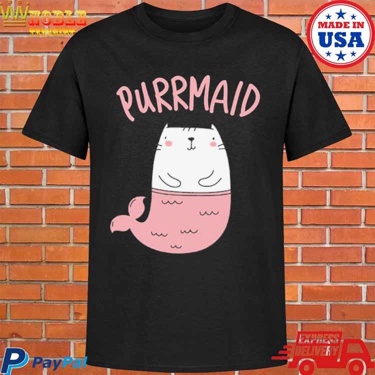 pusheen mermaid shirt