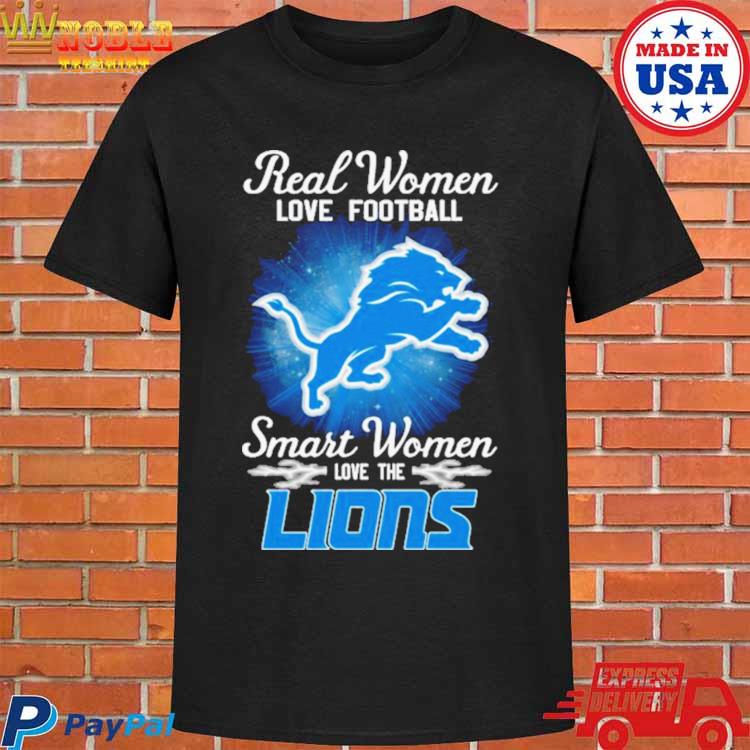 Women Love Football Smart Women Love Detroit Lions Tshirt, hoodie,  longsleeve, sweatshirt, v-neck tee