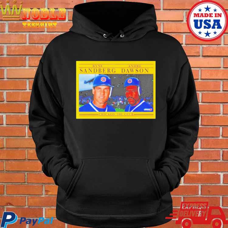 Ryne Sandberg and Andre Dawson Chicago 100 club shirt, hoodie, sweater,  long sleeve and tank top