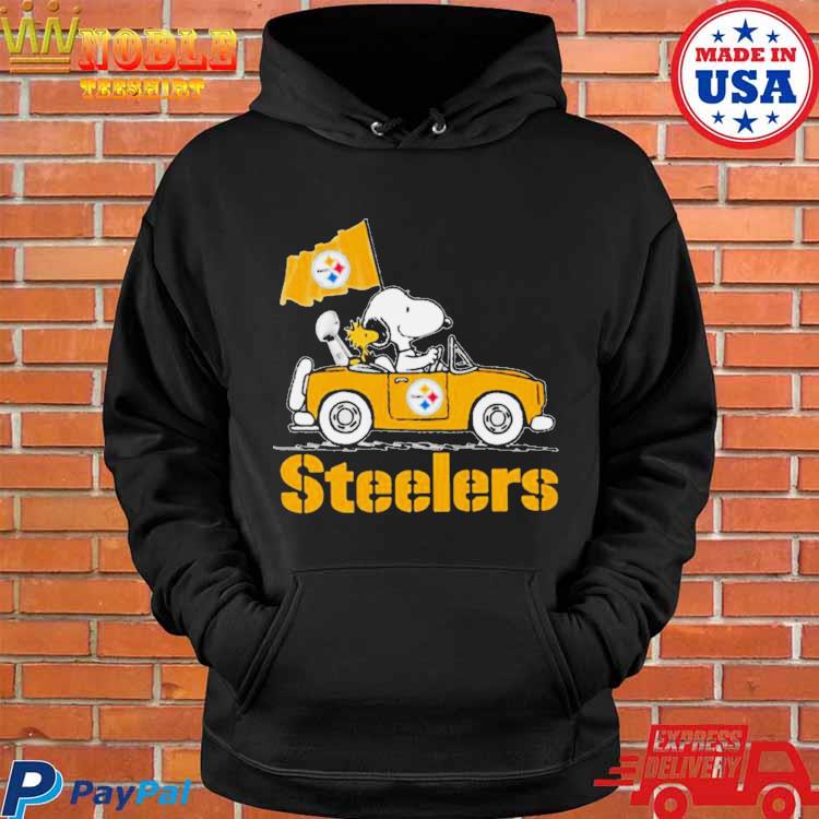 Cute Snoopy And Woodstock Pittsburgh Steelers Shirt++