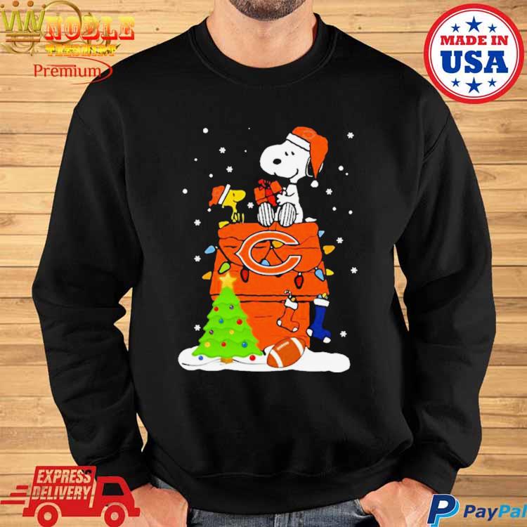 Official christmas Snoopy Chicago Bears Shirt, hoodie, sweater