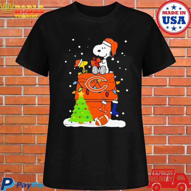 Snoopy Chicago Bears Christmas shirt, hoodie, sweater, long sleeve and tank  top