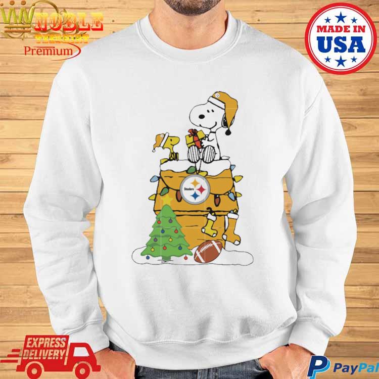 Snoopy The Peanuts Pittsburgh Steelers Christmas Shirt