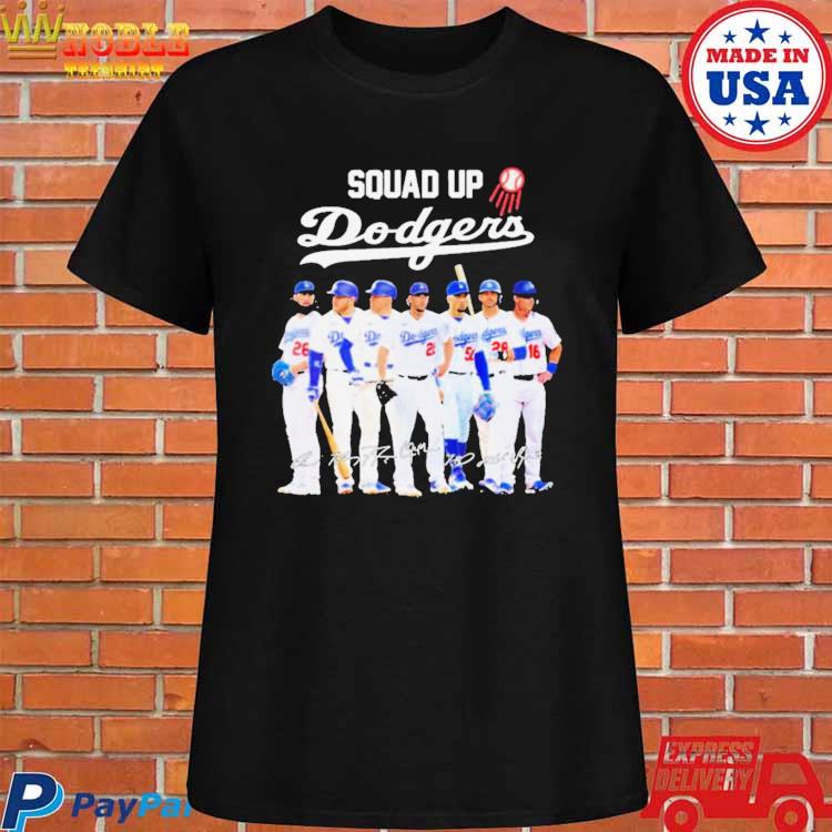 Squad Up Los Angeles Dodgers 2023 Signatures Shirt, hoodie, sweater, long  sleeve and tank top