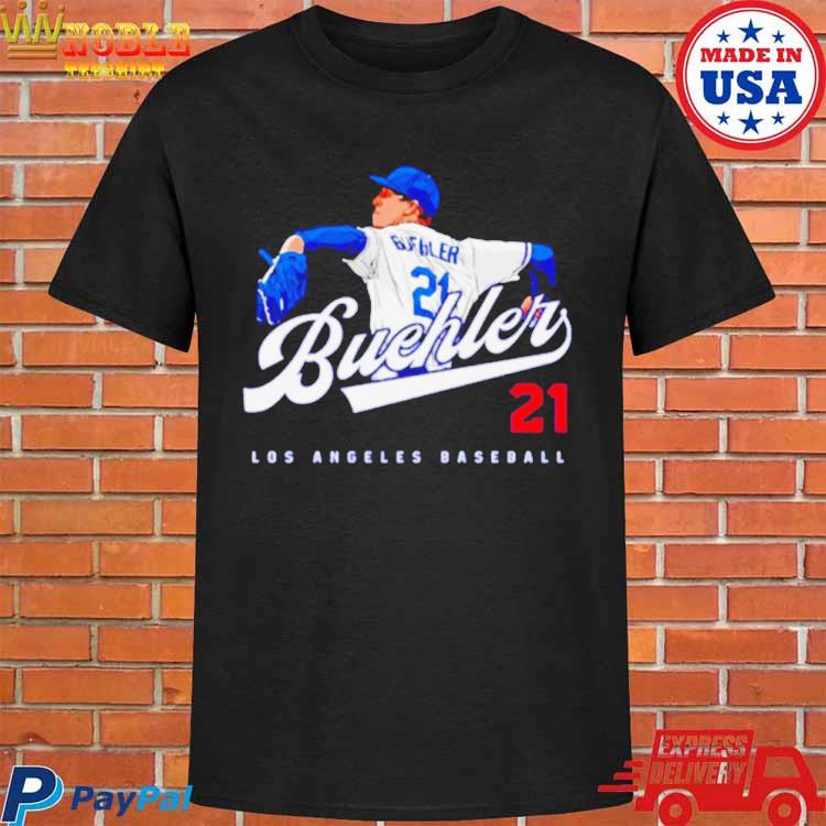 Walker Buehler Mlbpa Los Angeles Baseball Shirt - TigerSweat in